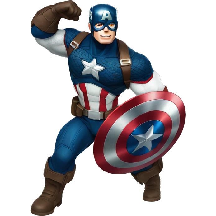captain america,marvel emoji