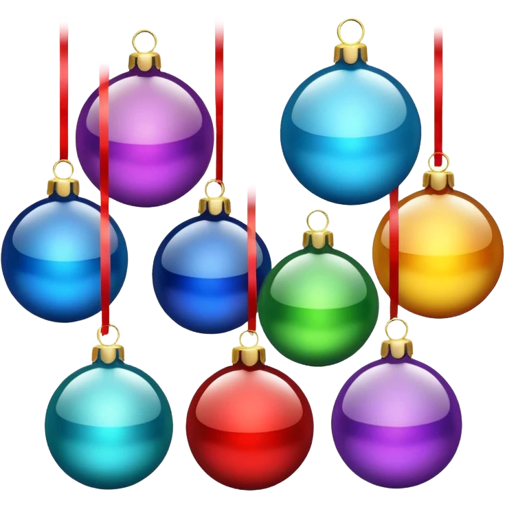 Christmas Baubles emoji