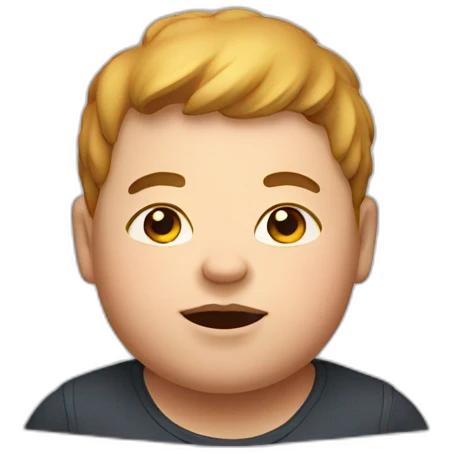 Fat kid emoji