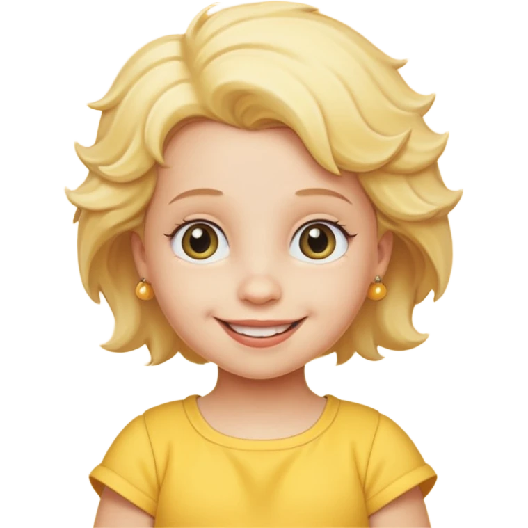 yellow baby, maggie simpson. emoji