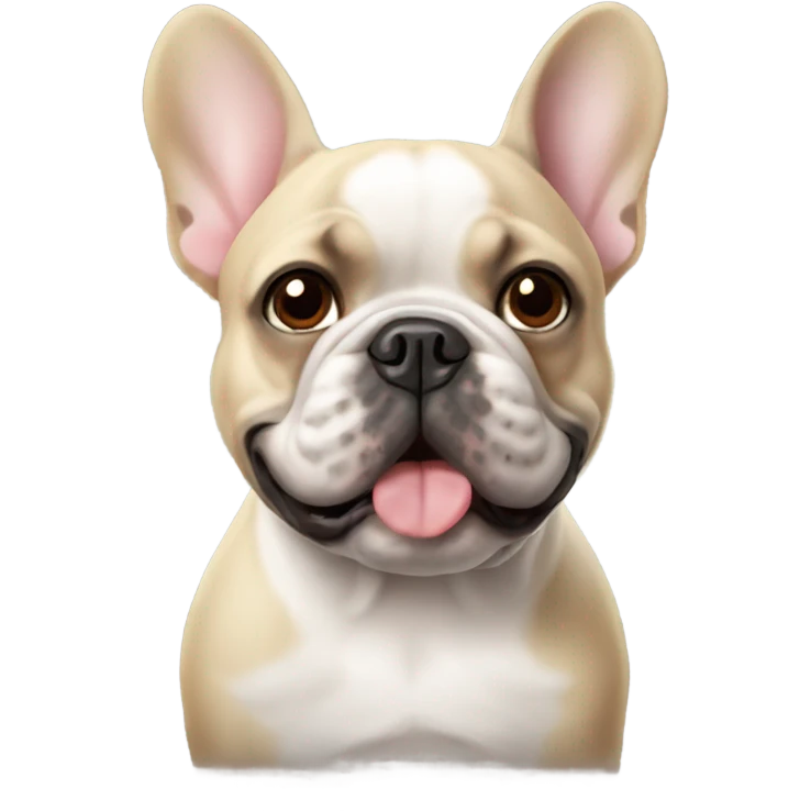 French bulldog emoji