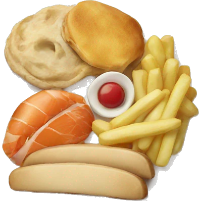 Plate of food emoji