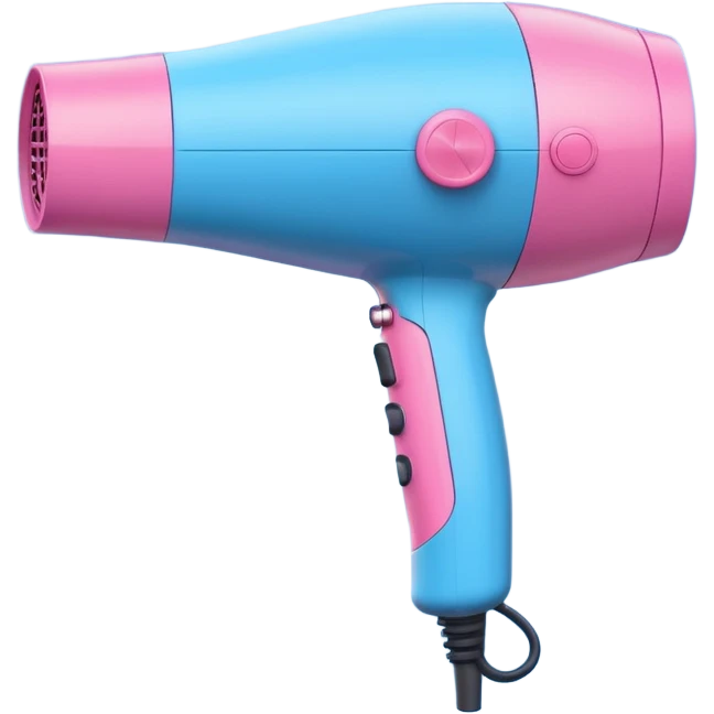 Cute Hair dryer, different design emoji