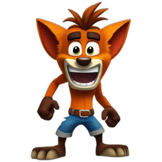 crash bandicoot emoji