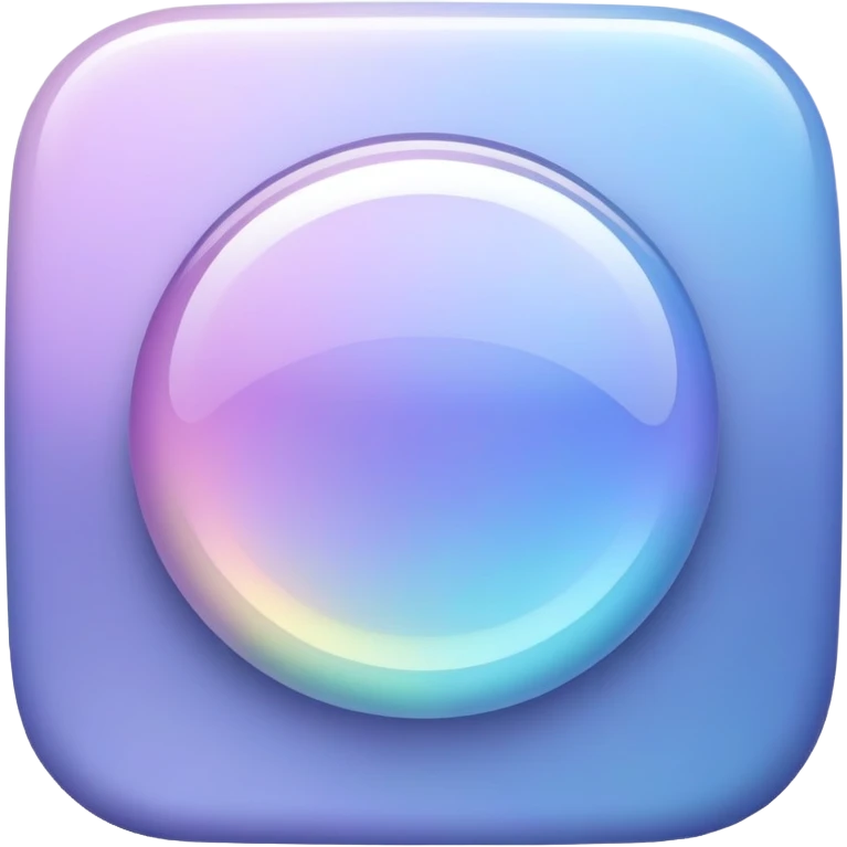 Iridescent pastel indigo formal elegant sophisticated cultured neat pretty beautiful nifty app icon emoji