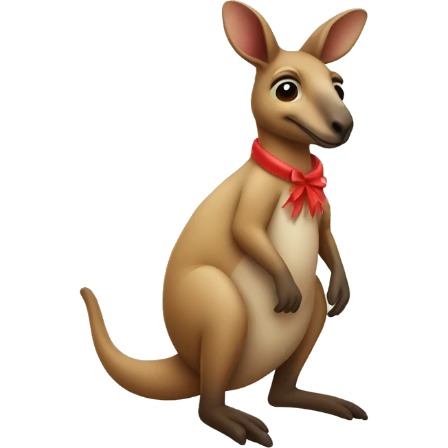 christmas kangaroo  emoji