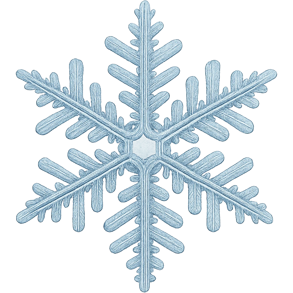 snow flake remove background emoji