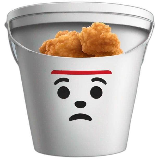 kfc bucket emoji