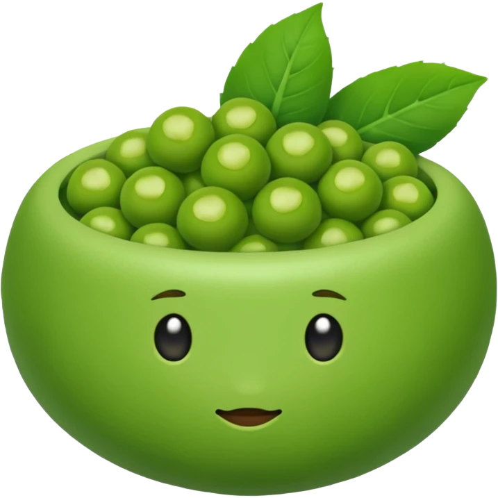 Panda Wasabi Pea emoji