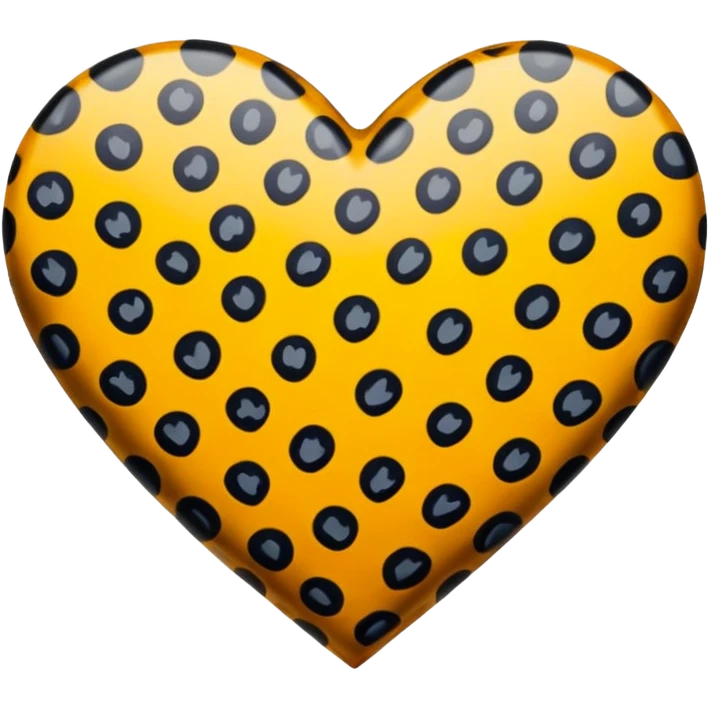 Cuore leopardato  emoji