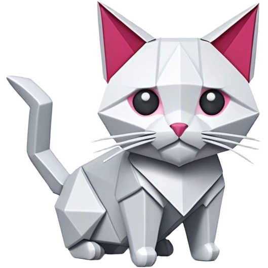 cat origami emoji