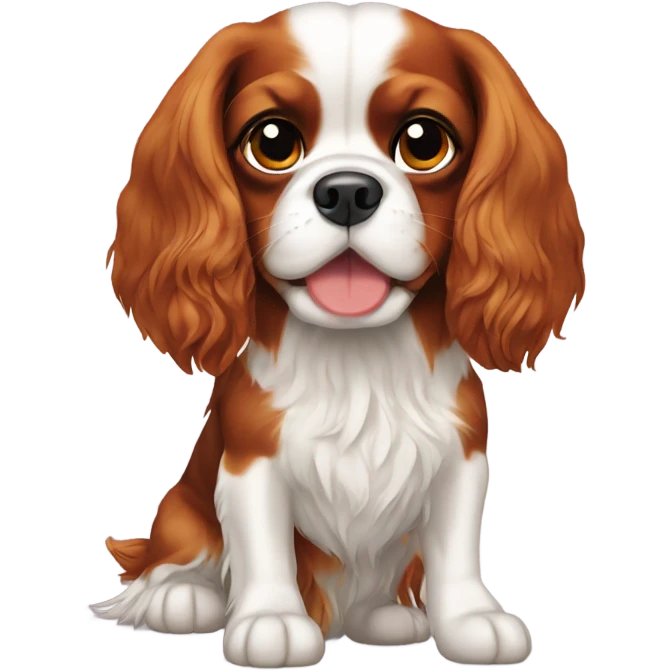 Cavalier King charles spaniel emoji