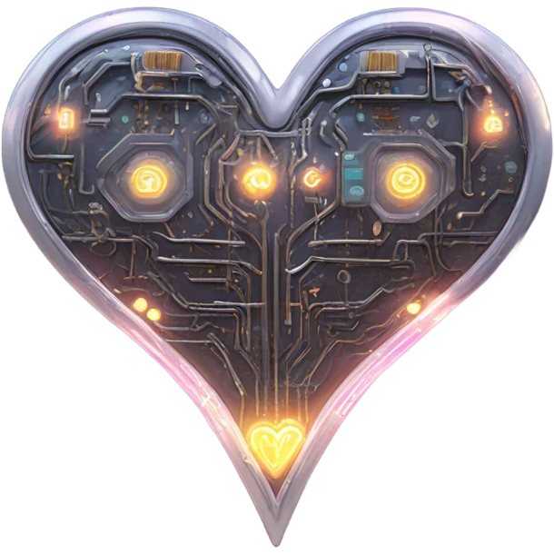 Sci-fi heart  emoji