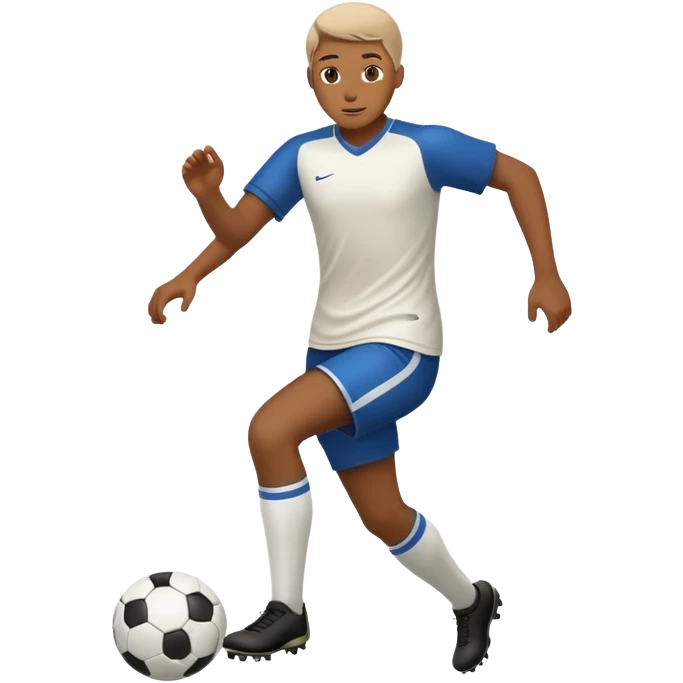 persona jugando al fútbol  emoji
