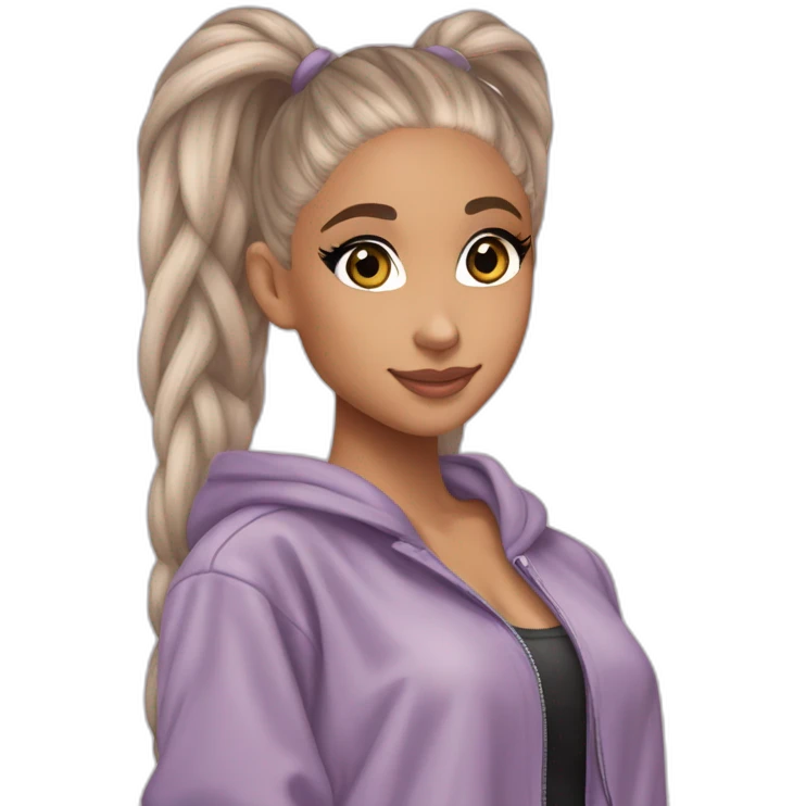 Ariana Grande at the sweetener world tour emoji