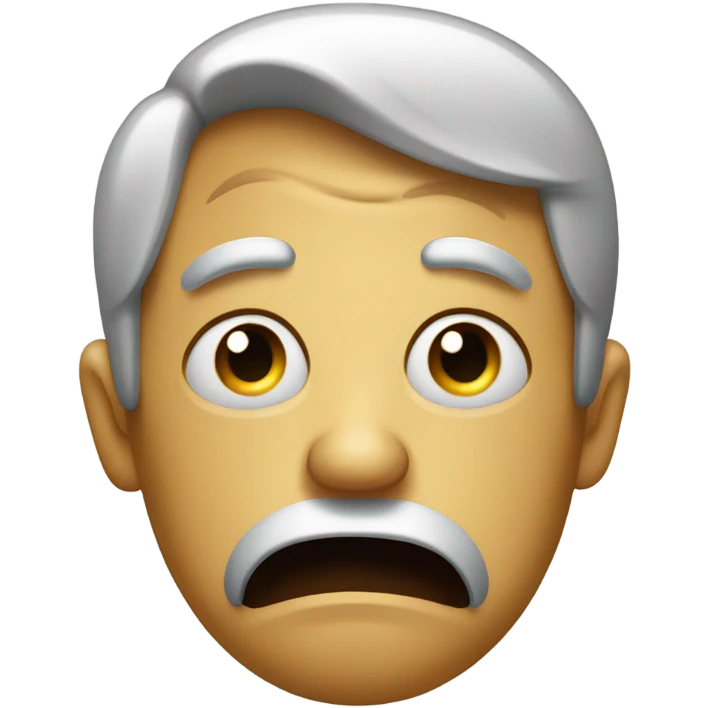 a super very ultra sad very very sad emoji emoji