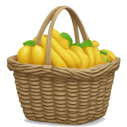 shop basket emoji