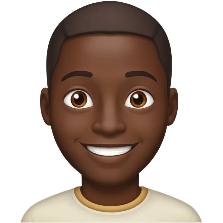 African man thank you emoji