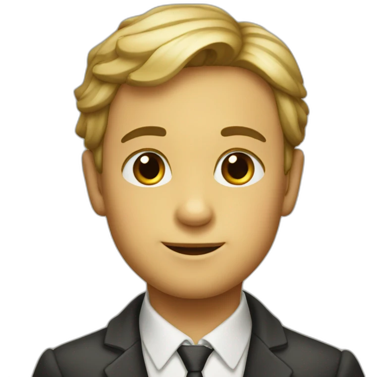 Petit gentleman emoji