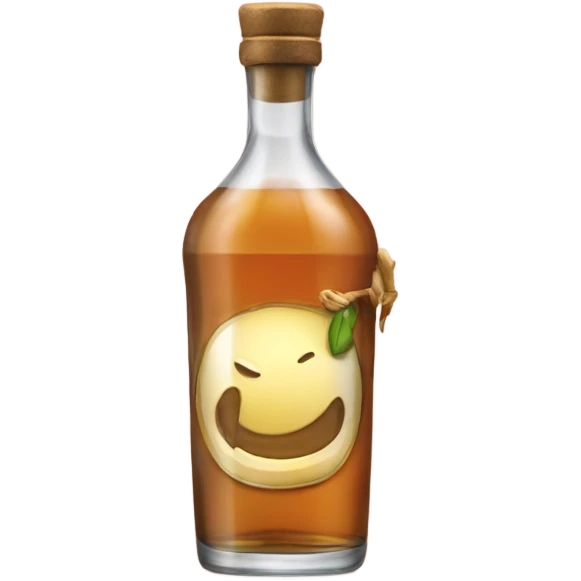 drink a rhum bottle emoji