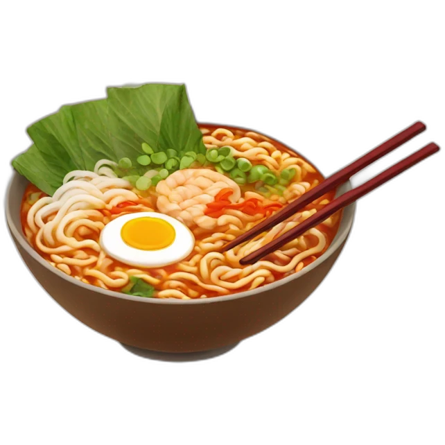 Spicy Ramen emoji