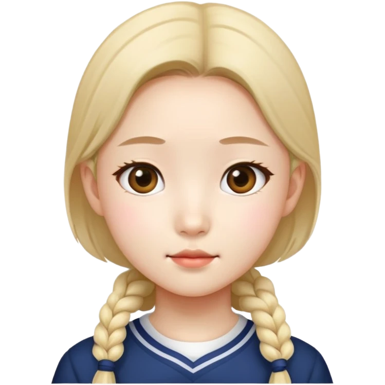 한국 중3 여자아이 emoji