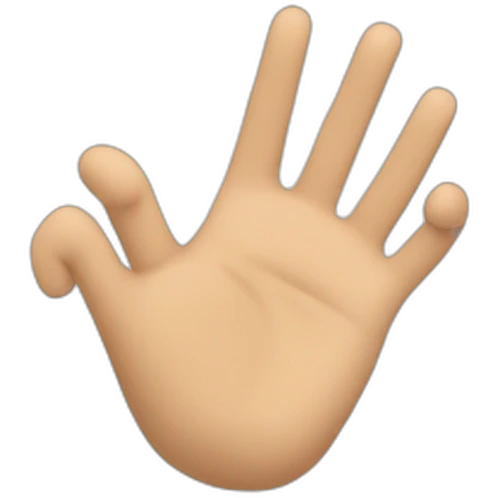 mano señalando hacia la derecha emoji