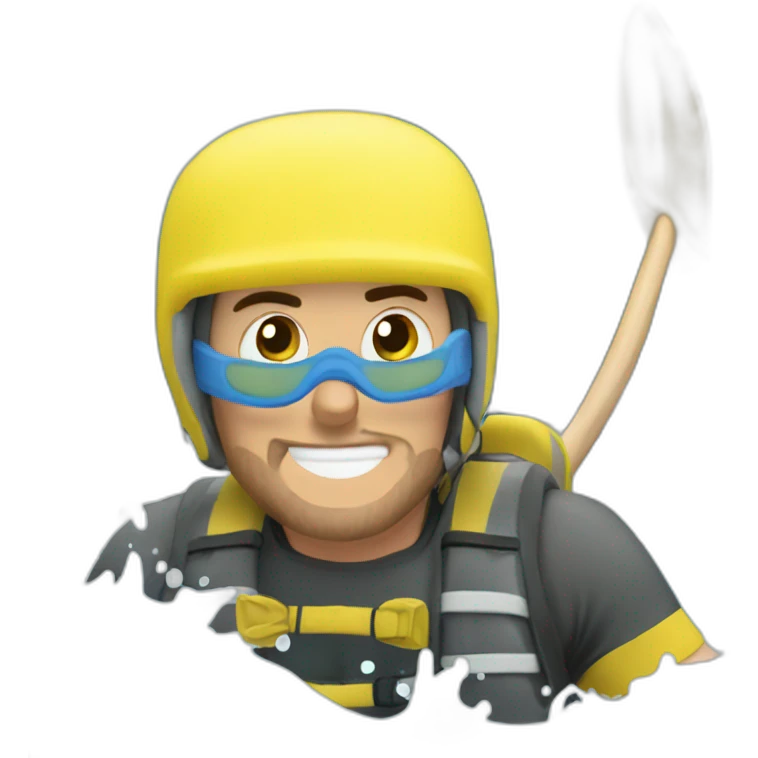 Bane white water rafting emoji