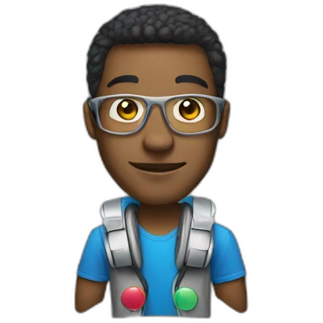 un DJ qui mix emoji
