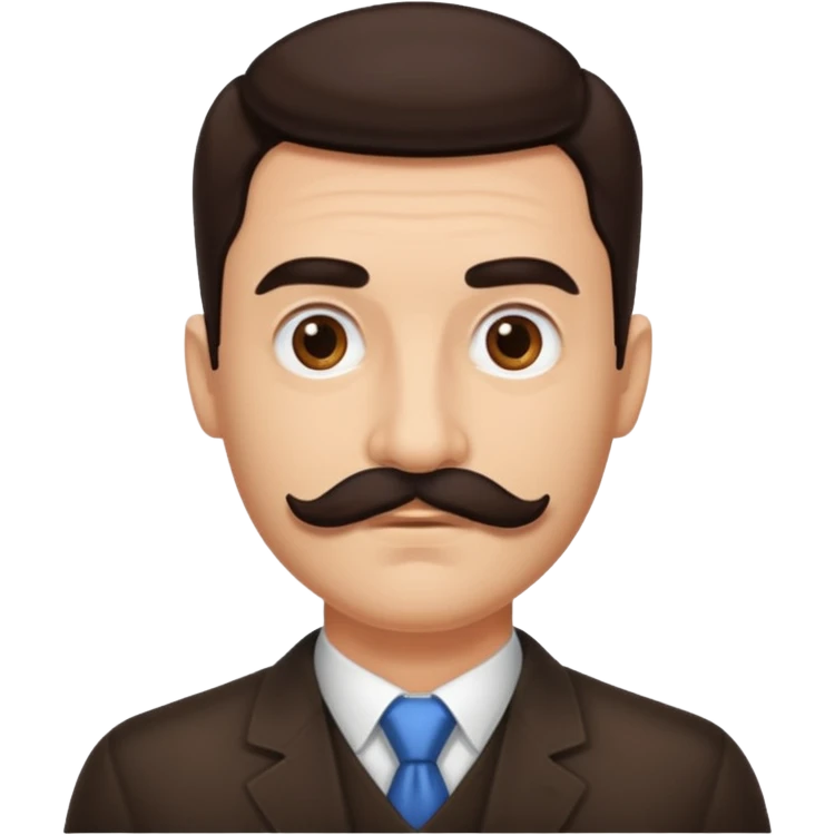 mustache emoji