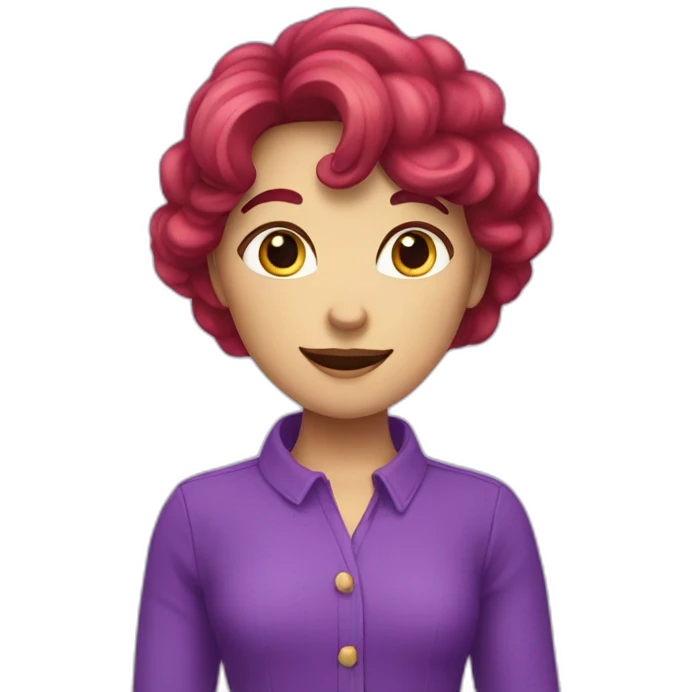 Pomme violett  emoji