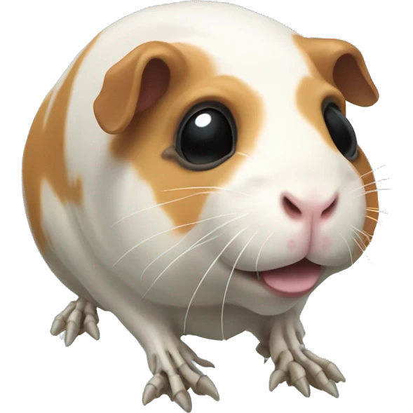 skeleton of a guinea pig emoji