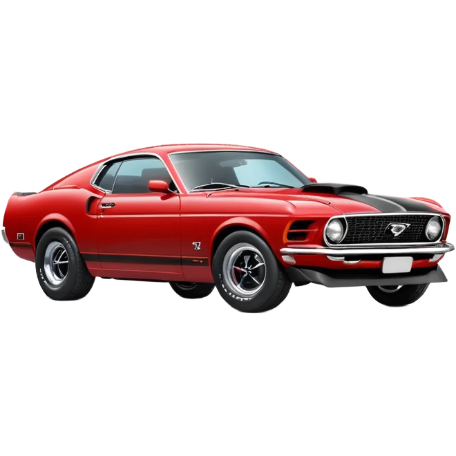 Ford mustang mach 1 emoji