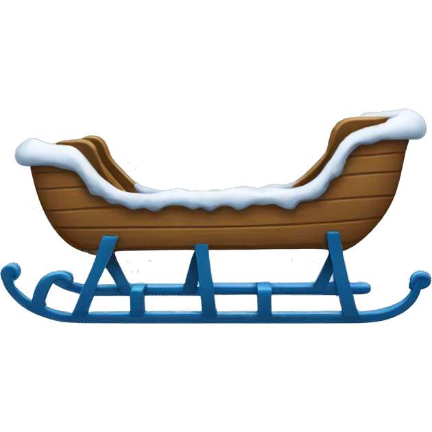 Winter sled  emoji