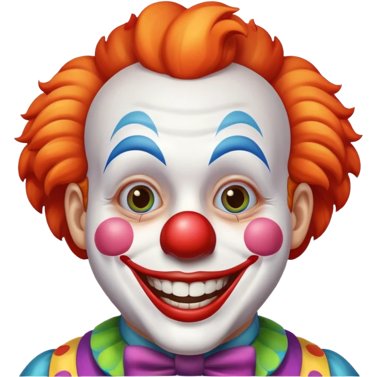 Chú hề cười tươi, 25 tuổi emoji