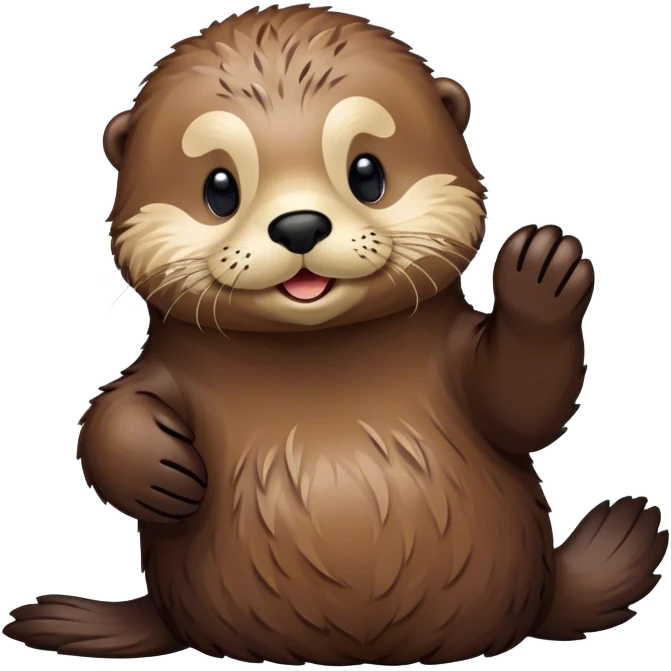 sea otter emoji