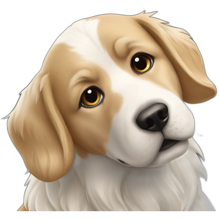 Chien Avec chienne emoji