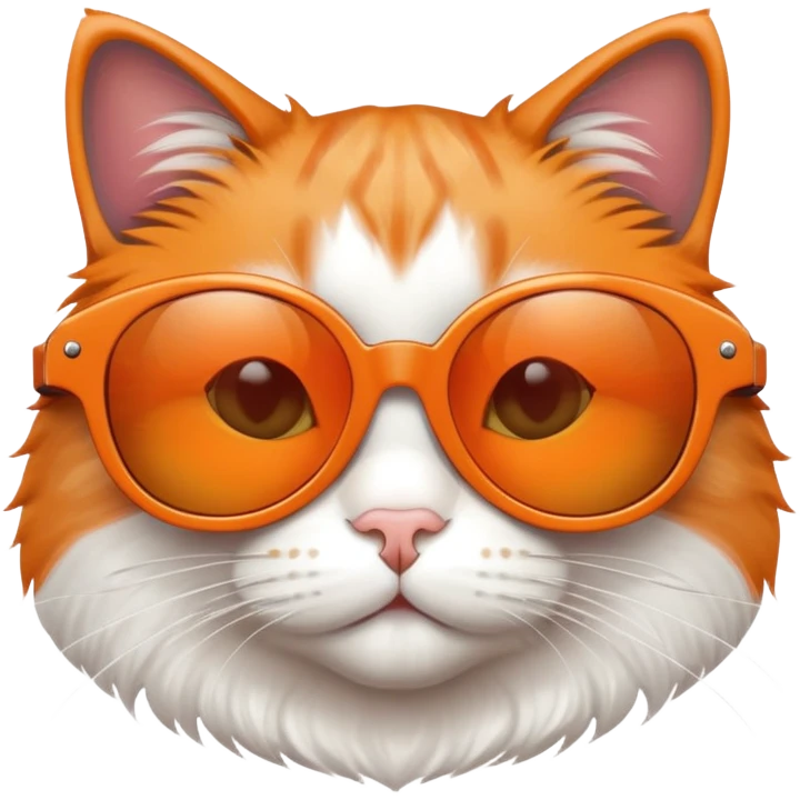 cat wearing sunglasses emoji