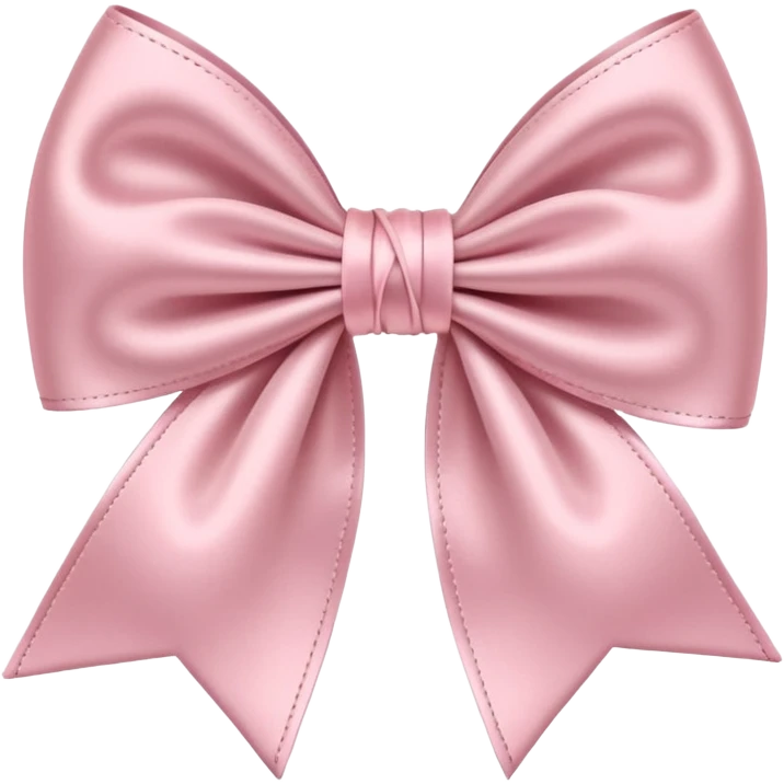 🦢pale pink bow emoji