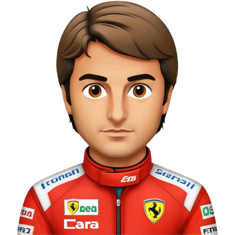 Carlos sainz na ferrari emoji