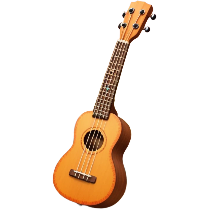 Sunset ukulele  emoji
