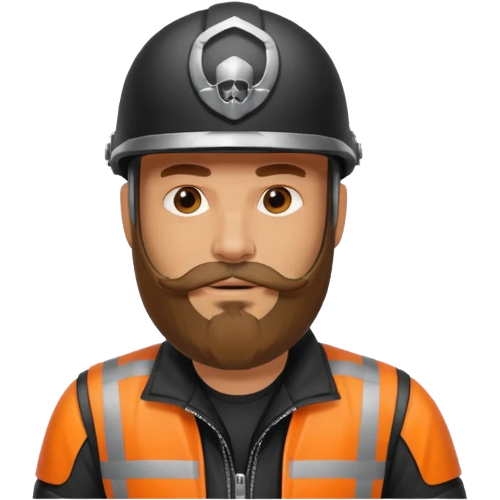 Biker with helmet and beard





















 emoji