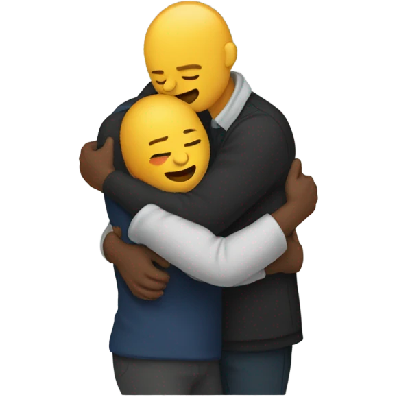2 person hugging  emoji