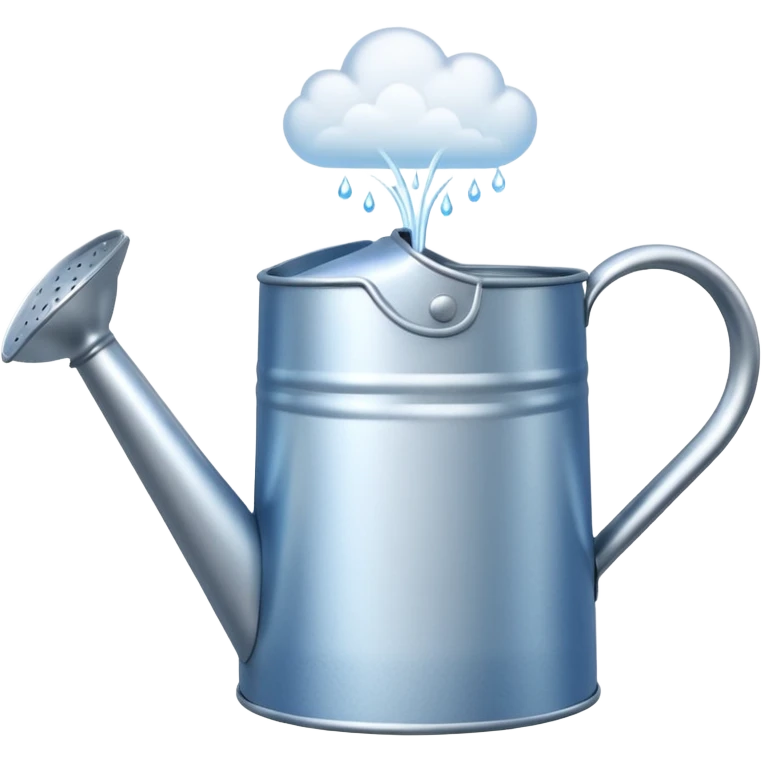 Cloud + watering can,Sky Gardeners. emoji