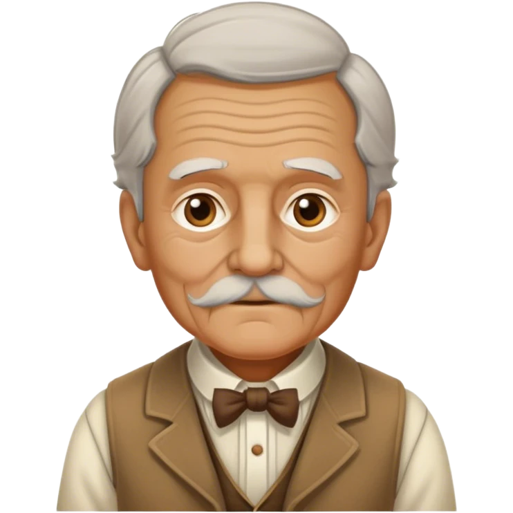 OLD MAN VITAGE 1800'S emoji