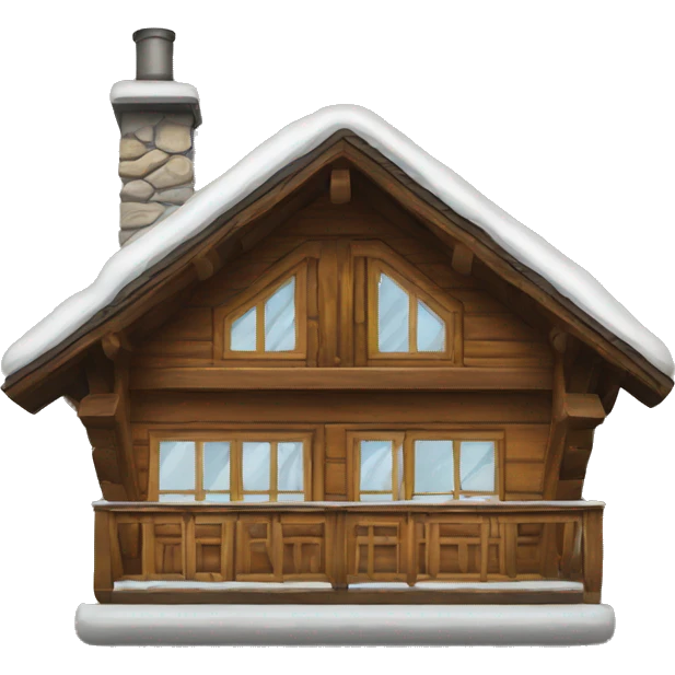 Swiss chalet alpin emoji