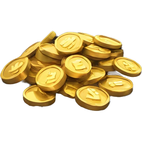 gold coins coming out of the ground  emoji