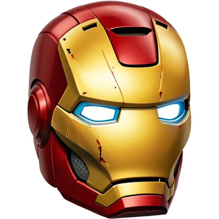 Iron man helmet emoji