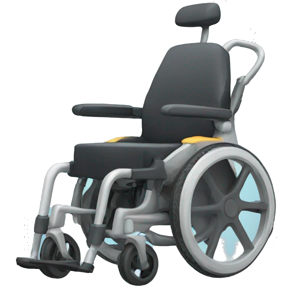 Futuristic wheelchair  emoji