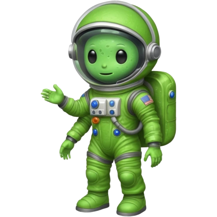 slime alien Astronaut emoji